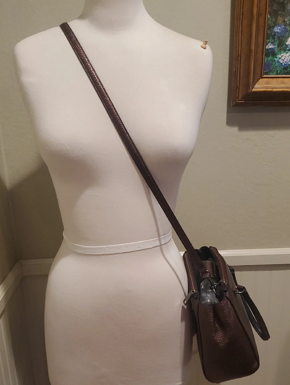 Coach metallic Black Cherry 